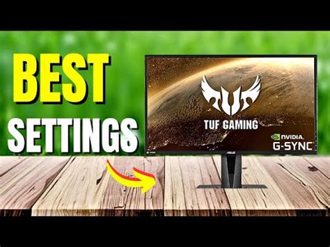 asus vg27aq best settings|asus tuf gaming vg27aq treiber.